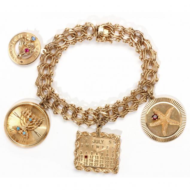 14kt-gold-charm-bracelet