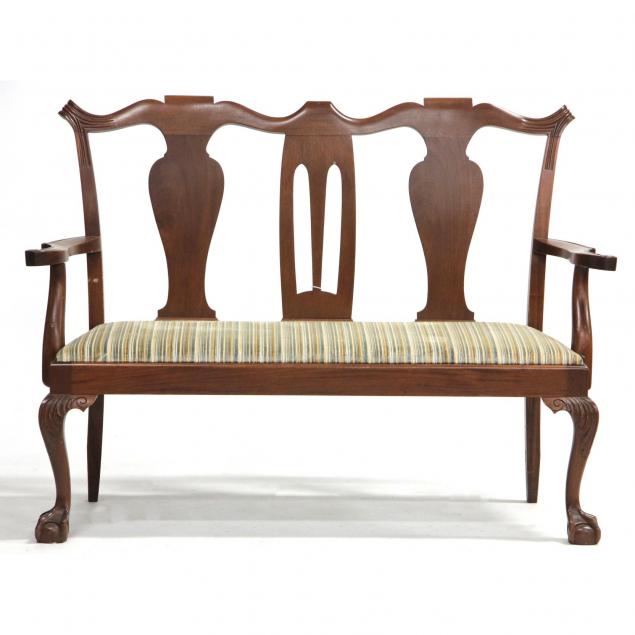 chippendale-style-settee