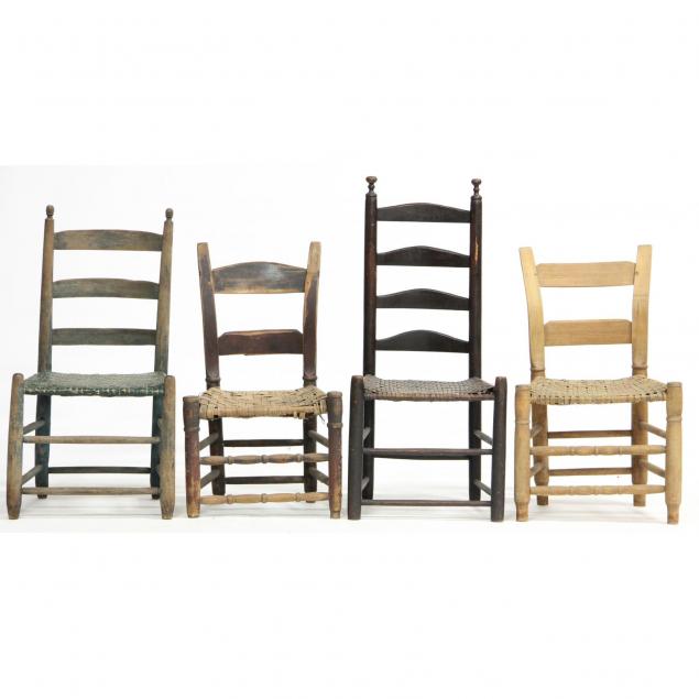 group-of-american-country-rush-seat-chairs