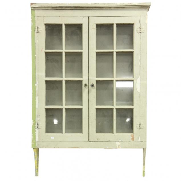 vintage-painted-hanging-pantry-cabinet