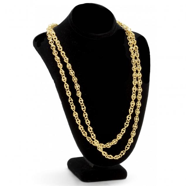 18kt-fancy-link-gold-necklace