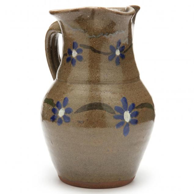nc-pottery-burlon-craig-decorated-pitcher