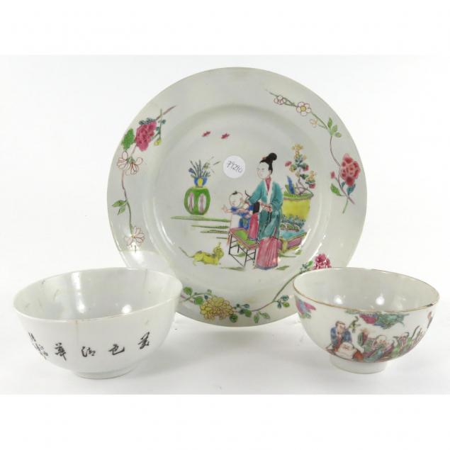 group-of-chinese-export-porcelain