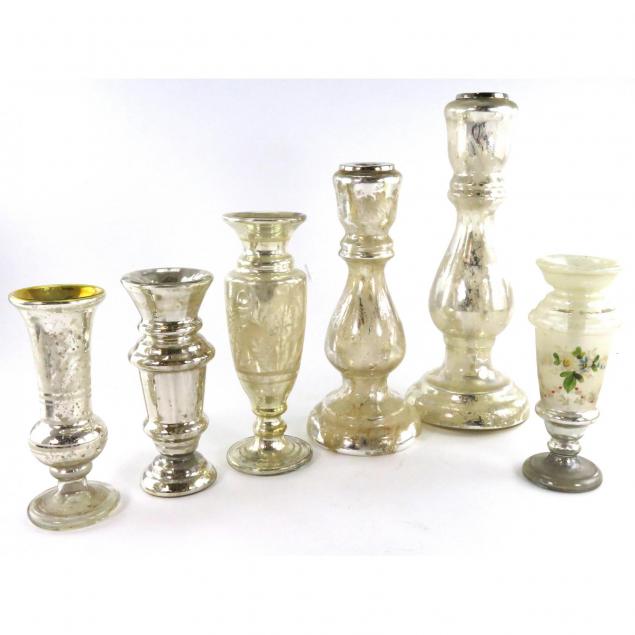 six-mercury-glass-candlesticks