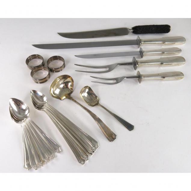 assorted-american-sterling-silver-flatware
