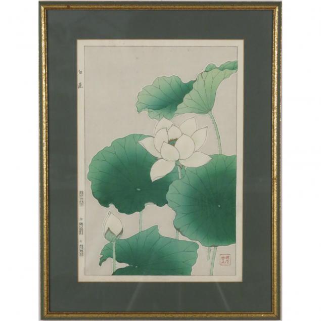 asian-woodblock-of-lily-pads