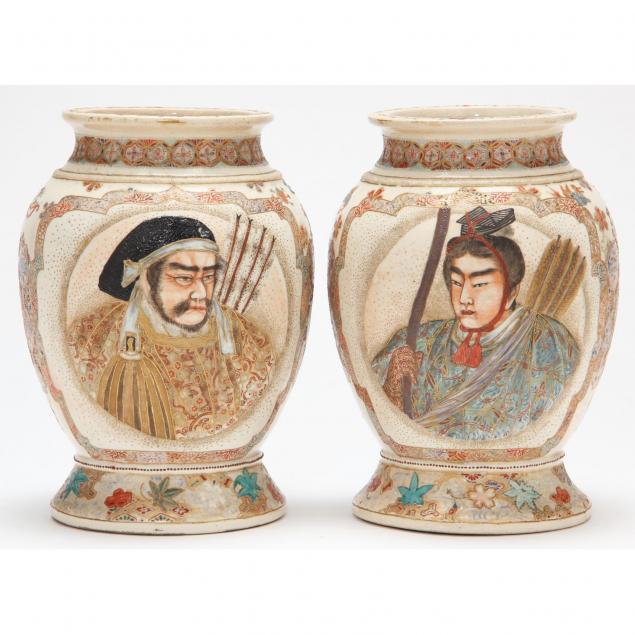 pair-of-japanese-satsuma-portrait-vases