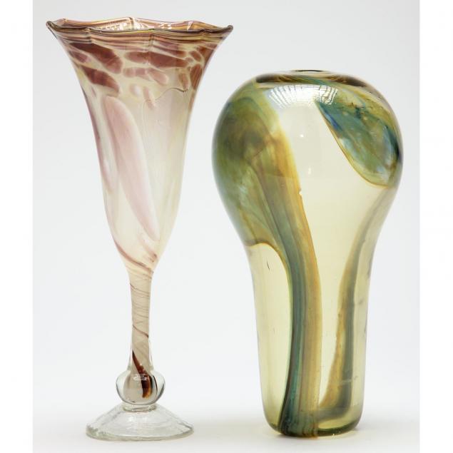 two-christopher-ries-glass-objects