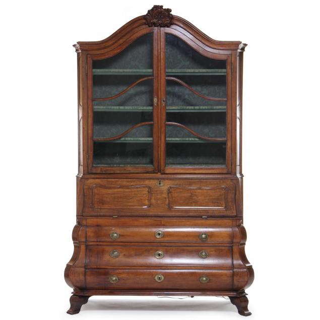 french-or-dutch-baroque-bombe-secretary-bookcase