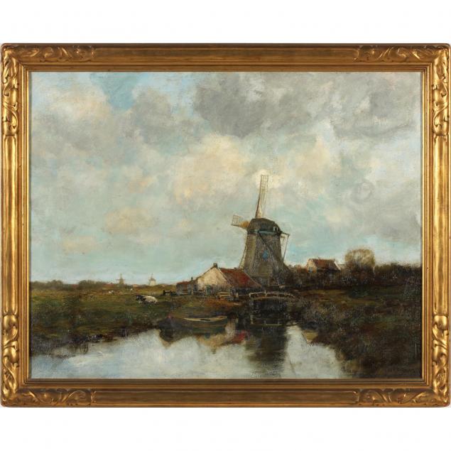 charles-paul-gruppe-1860-1940-old-mill-voorburg-holland