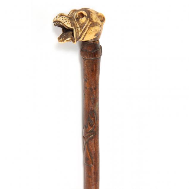 folk-art-walking-stick