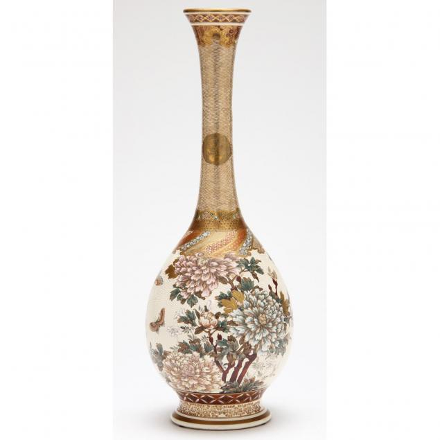 large-japanese-kinkozan-satsuma-bottle-vase