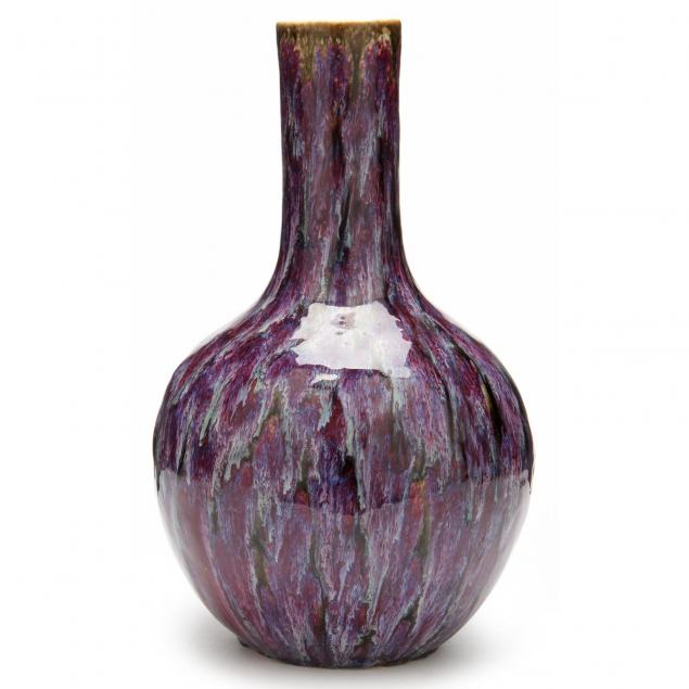 chinese-flambe-porcelain-bottle-vase