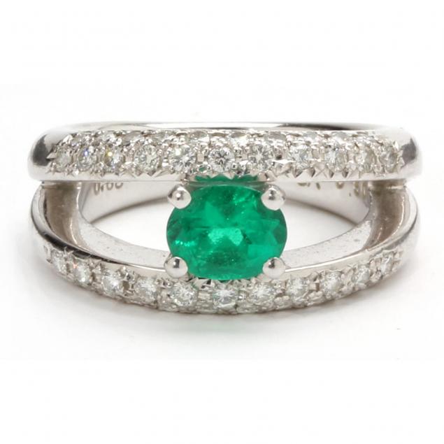 platinum-diamond-and-emerald-ring-tasaki
