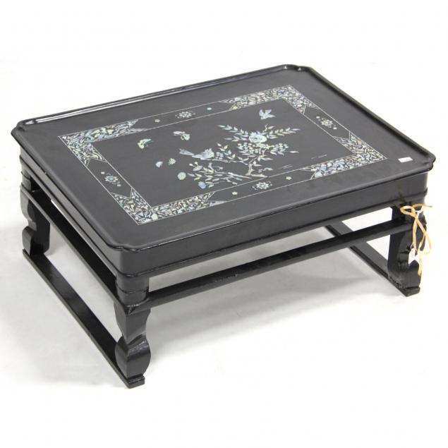 asian-inlaid-lacquer-tray-table