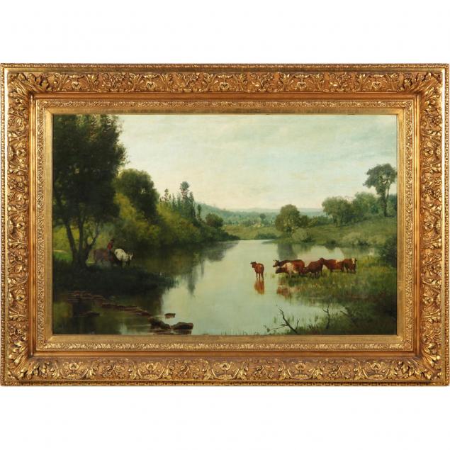 german-school-landscape-painting