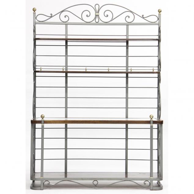 contemporary-iron-baker-s-rack