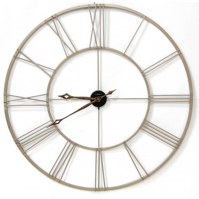 oversized-howard-miller-iron-wall-clock