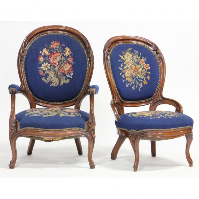 his-hers-victorian-parlor-chairs