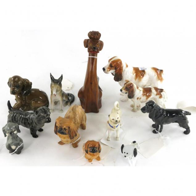 group-of-12-dog-figurines