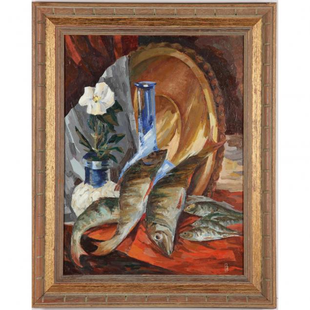 vintage-still-life-painting-with-fish