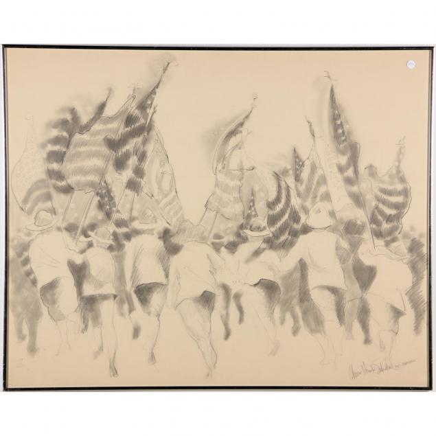 1917-celebration-graphite-for-flag-day