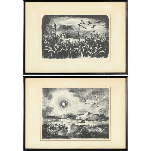 dong-kingman-ca-ny-1911-2000-two-lithographs