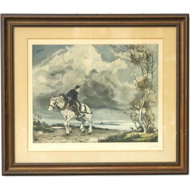 antique-french-print-of-a-ploughman