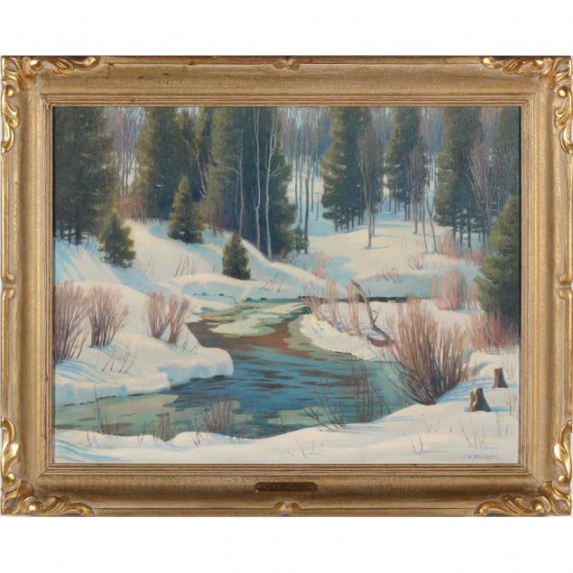 frederick-brigden-canadian-1871-1956-snowy-landscape