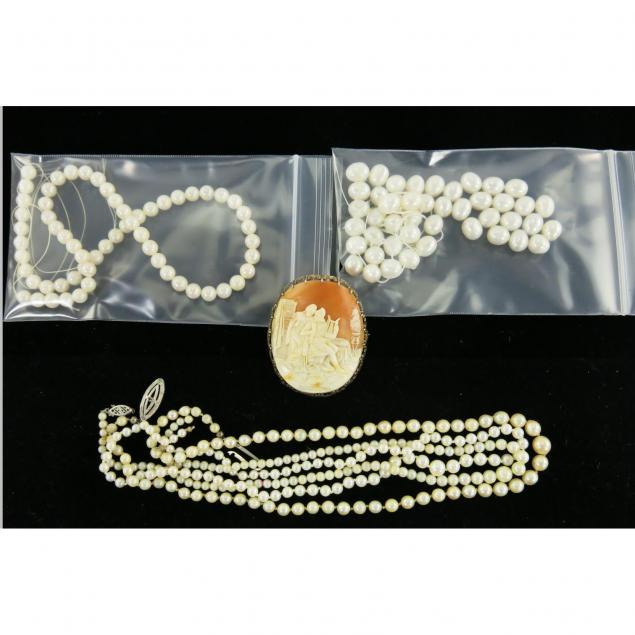 assorted-pearl-jewelry-cameo