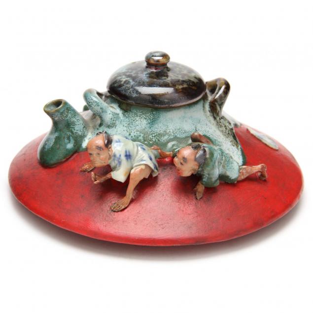 japanese-sumida-pottery-teapot