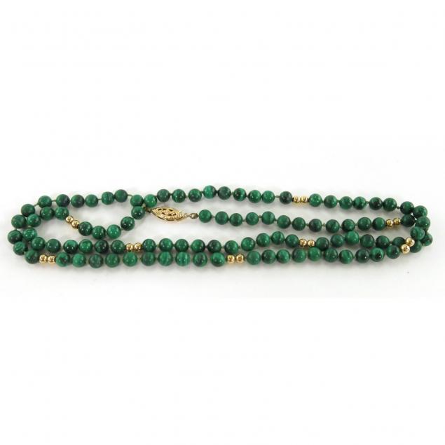 gold-and-malachite-bead-necklace