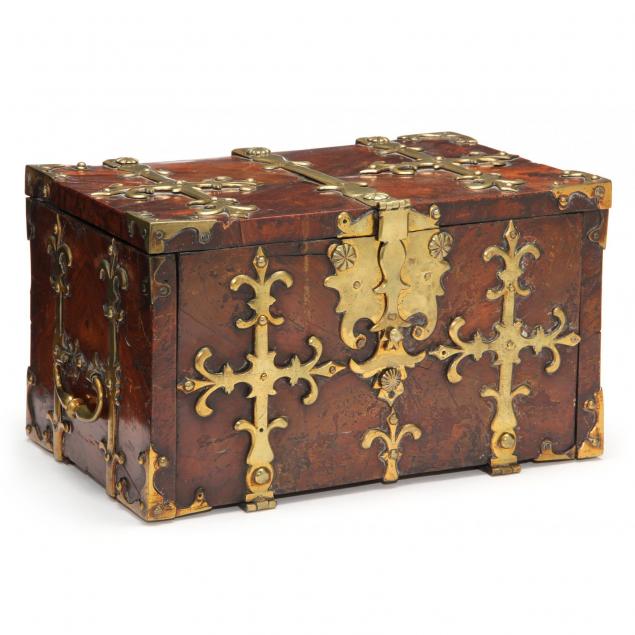 north-european-brass-bound-kingwood-strong-box