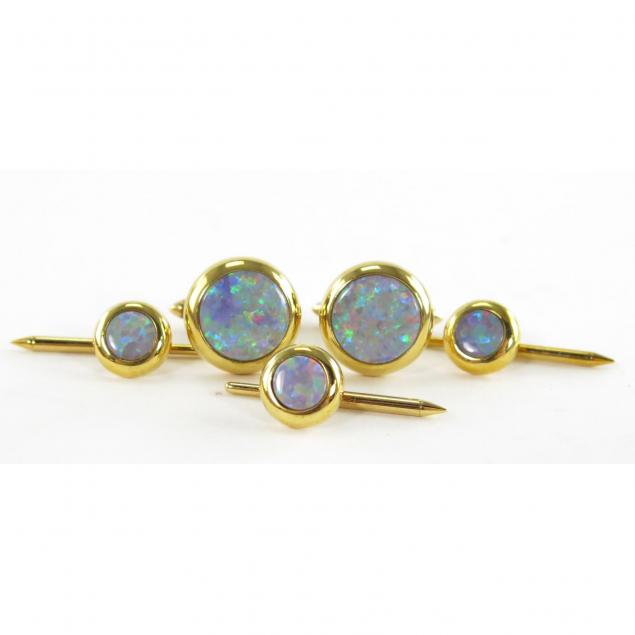 18kt-and-opal-gent-s-dress-set