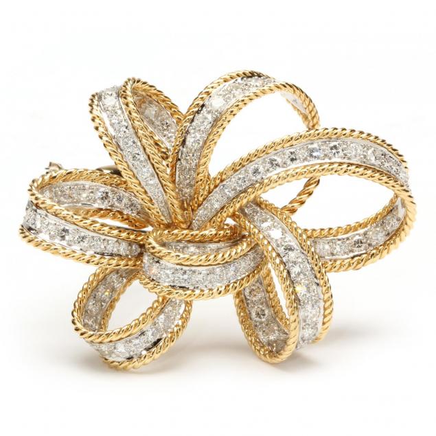 18kt-gold-and-diamond-brooch
