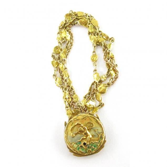 fancy-chain-necklace-and-pendant
