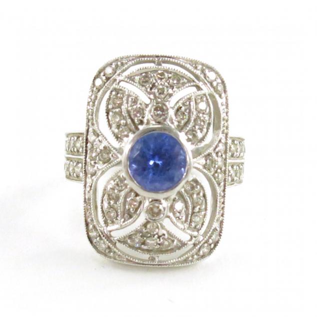 14kt-white-gold-tanzanite-and-diamond-ring