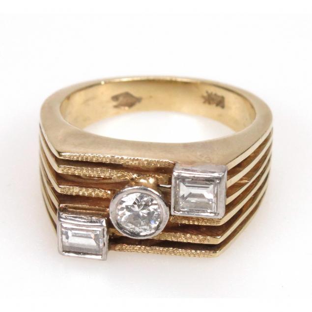 gent-s-14kt-gold-and-diamond-ring