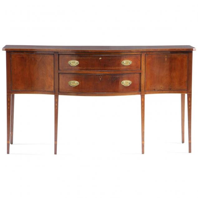 southern-federal-inlaid-serpentine-front-sideboard