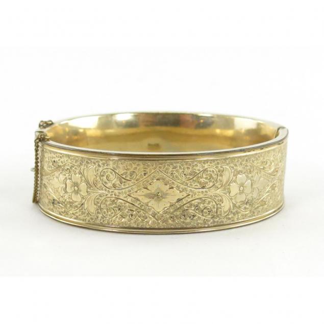 antique-gold-filled-bracelet