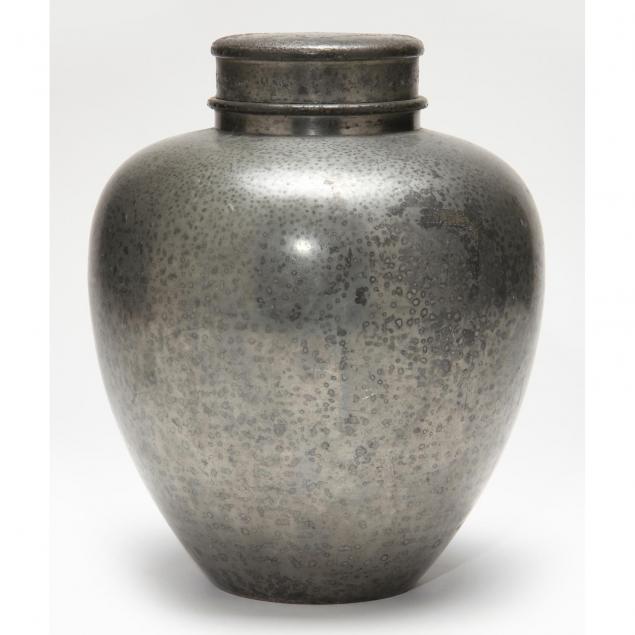 large-chinese-pewter-ginger-jar