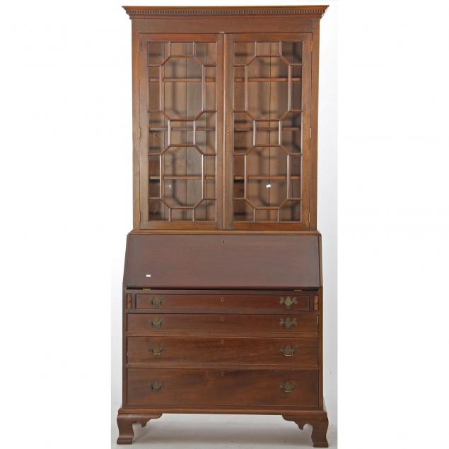 virginia-craftsmen-chippendale-style-secretary-desk