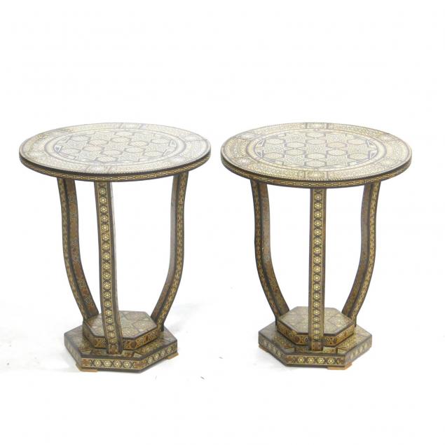 pair-of-middle-eastern-inlaid-side-tables