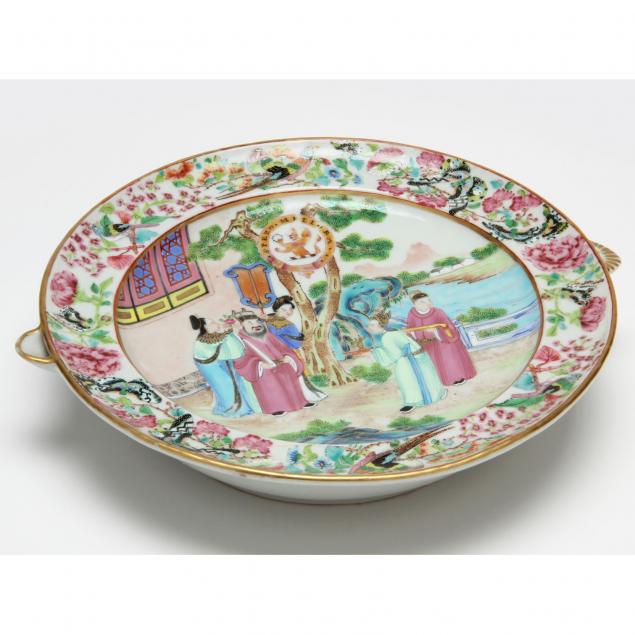 chinese-export-porcelain-armorial-warming-plate