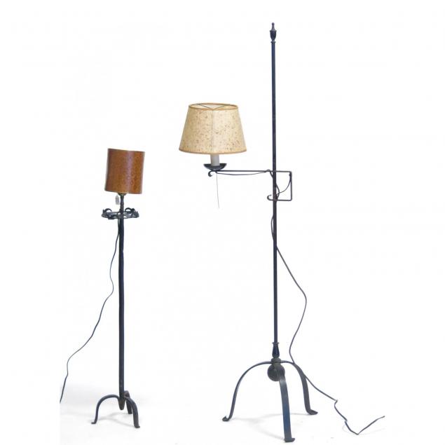 two-iron-floor-lamps