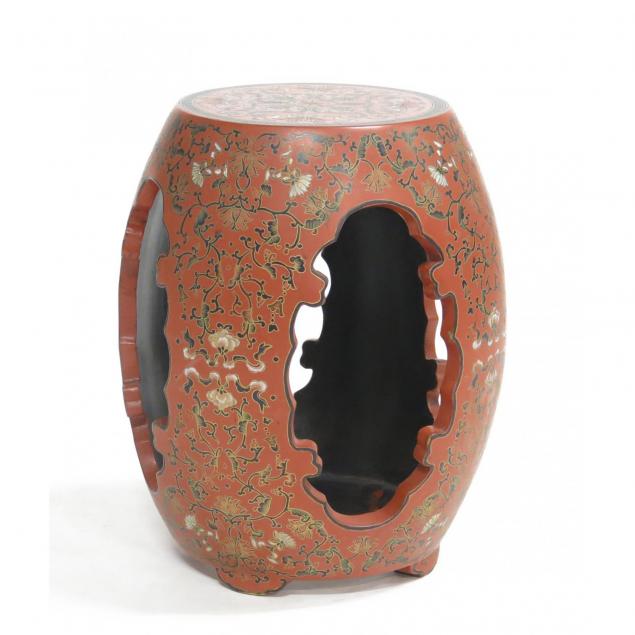 asian-lacquered-garden-seat