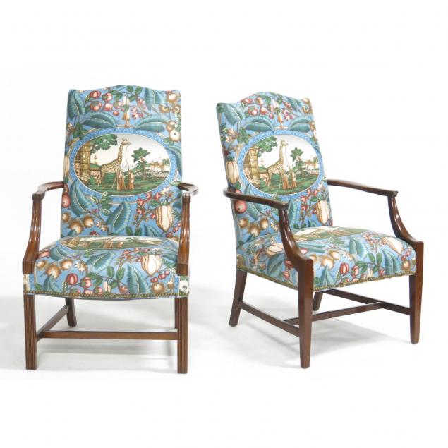 two-upholstered-armchairs