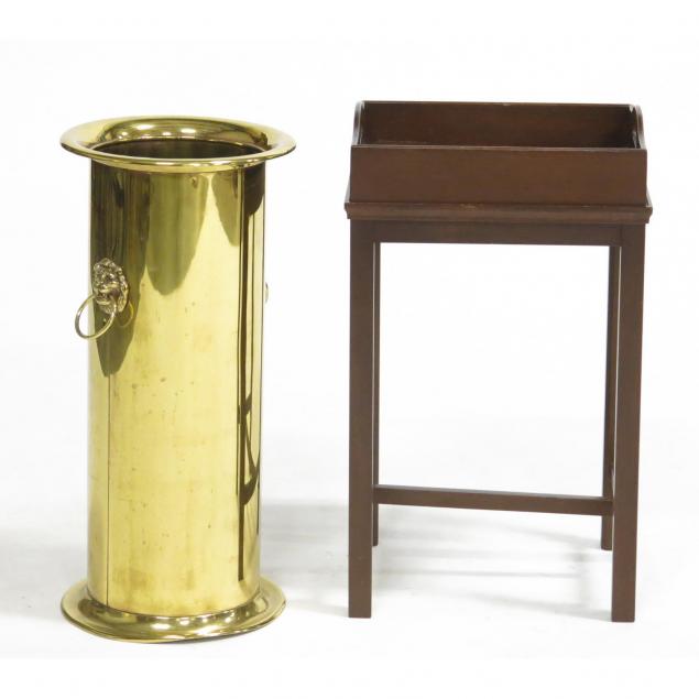 diminutive-butler-s-tray-on-stand-and-brass-umbrella-stand