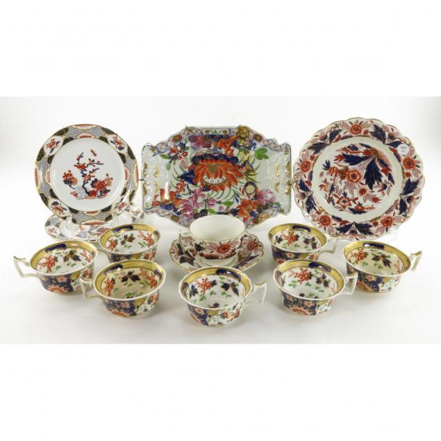 very-fine-grouping-of-19th-century-english-imari