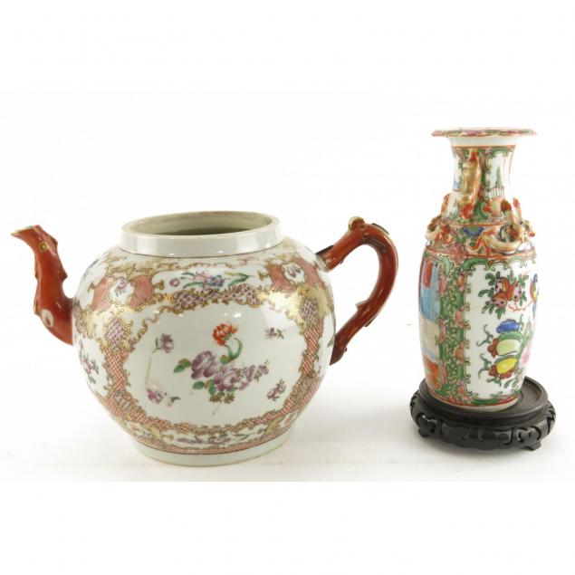 chinese-export-porcelain-teapot-mantel-vase